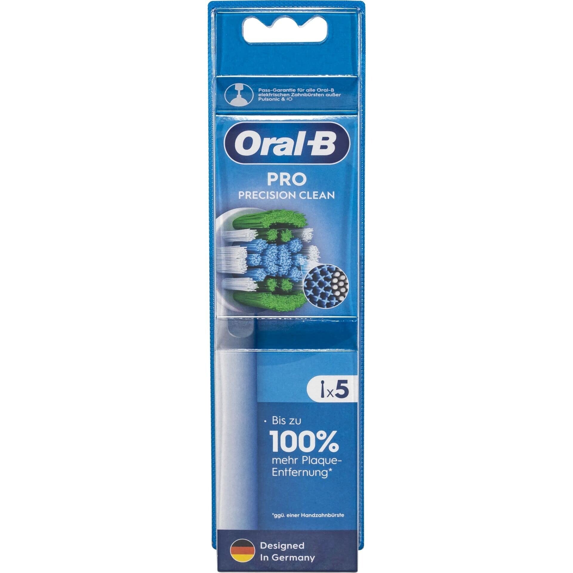 99 x "Oral-B Pro Precision Clean Replacement Brush Heads 5 pieces"