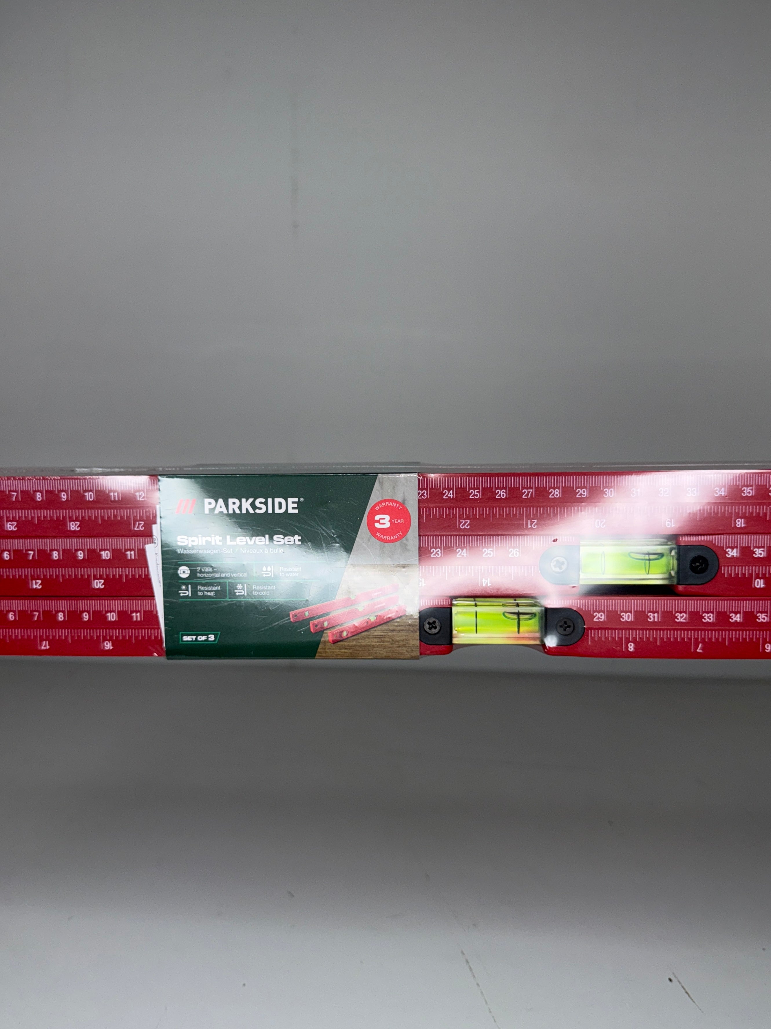 Parkside Spirit Level Set