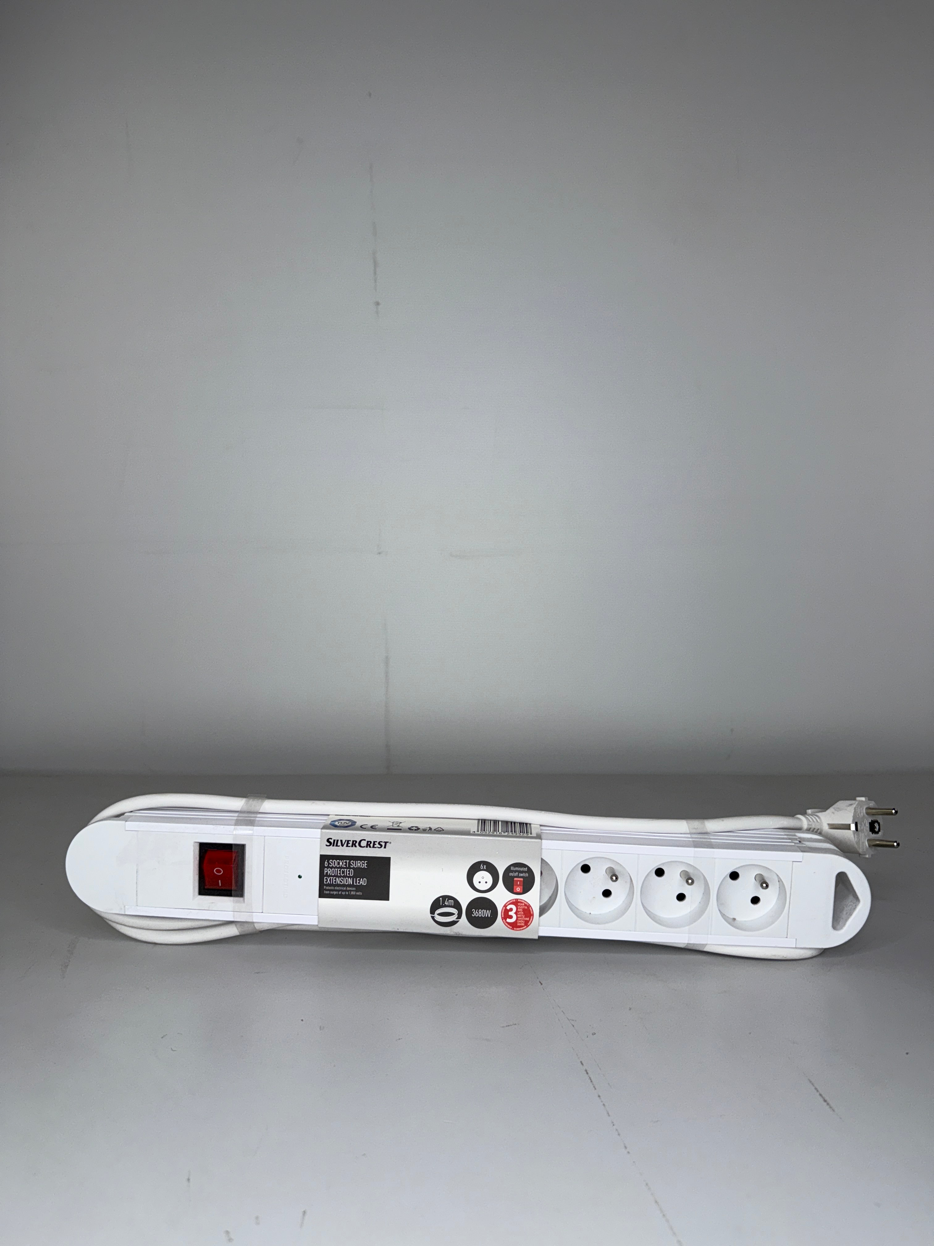 Silvercrest Power Strip 6-way