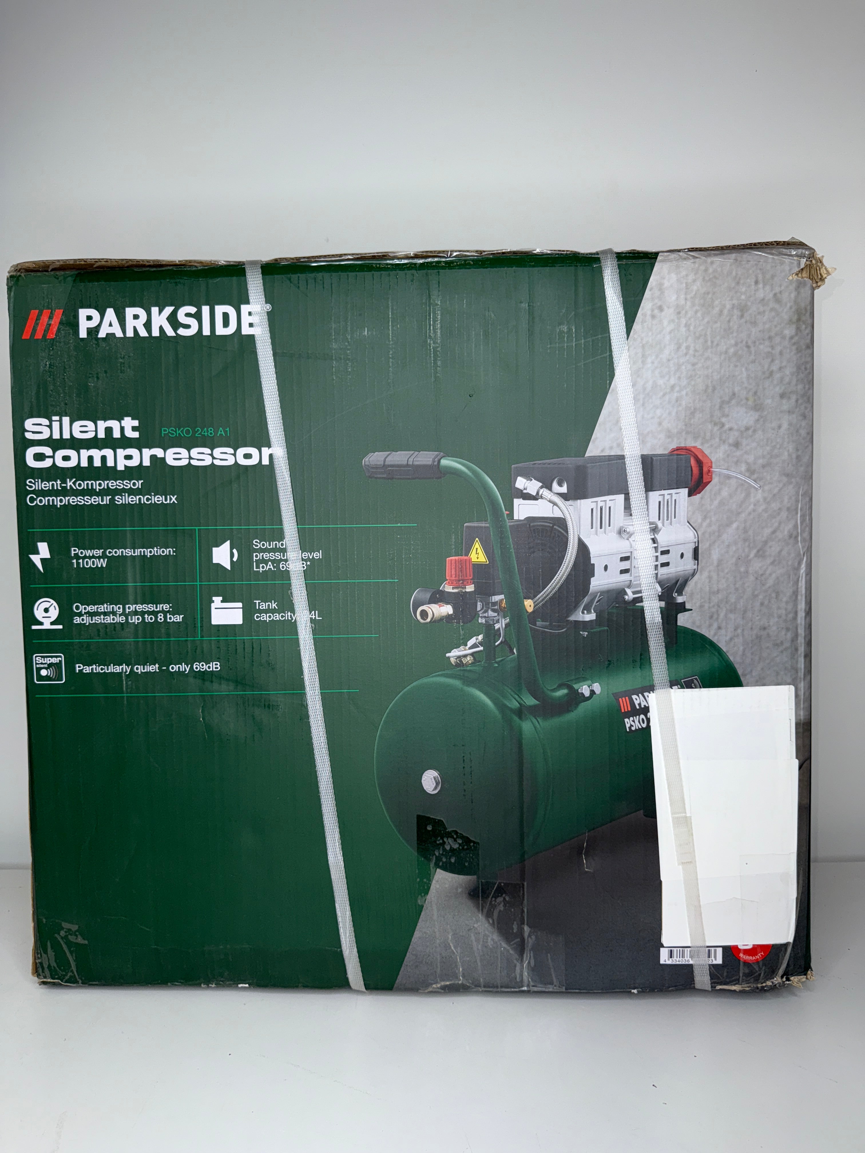 Parkside Silent Compressor PSKO 248