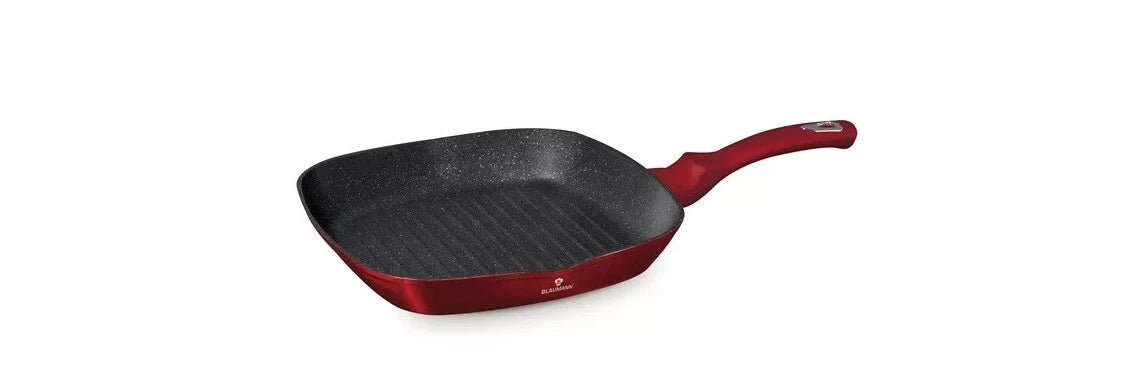 440 x "Blaumann BL-3982 Grill Pan Burgundy Metallic Line 28 cm"