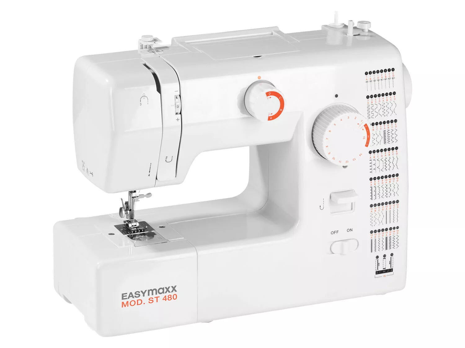 305 x "EasyMAXX Electric Sewing Machine Model ST 480"